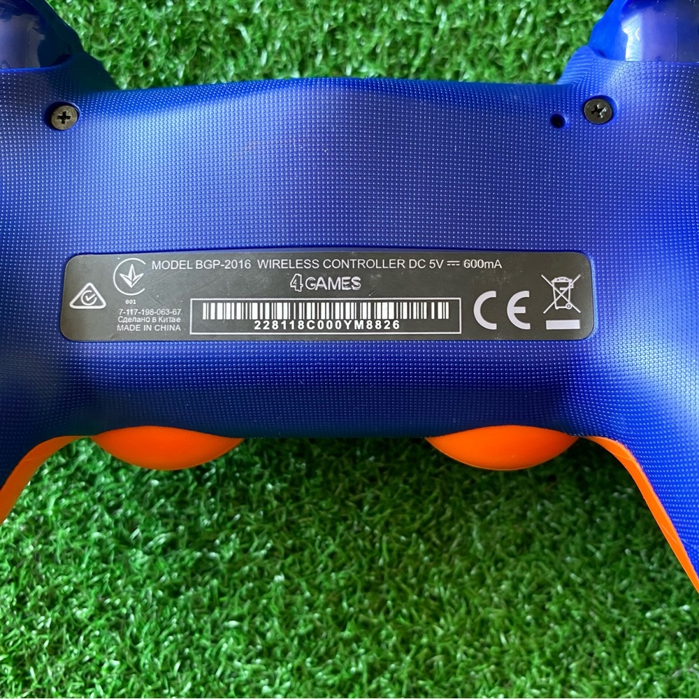 Playstation 4 Ps4 Sunset Orange Controller - image 4